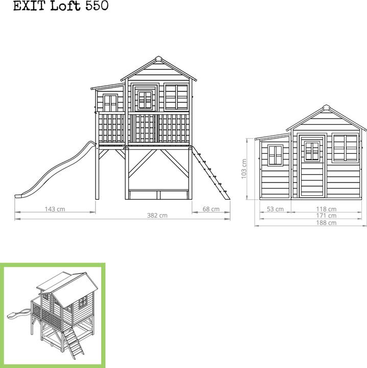 Immagine prodotto Exit Loft 550