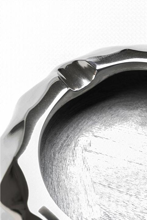 Produktbild Kare Design Aschenbecher Avantgarde Silber/Weiss