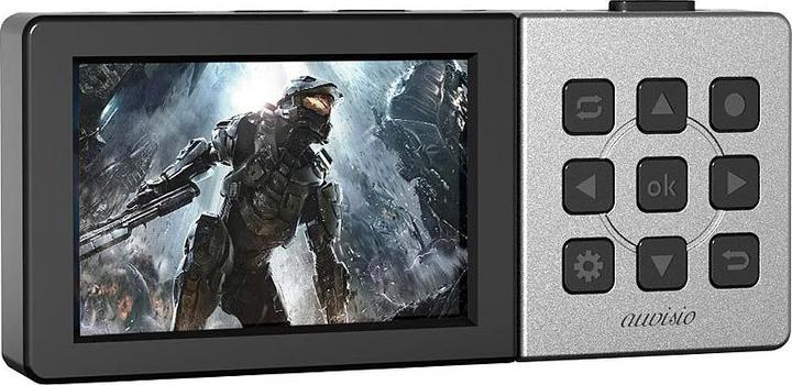 Actual product image Auvisio HDMI video recorder with color display