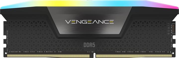 Actual product image Corsair DDR5 64GB PC 6400 CL32 KIT (4x16GB) VENGEANCE RGB B retail (4 x 16GB, 6400 MHz, DDR5 RAM, DIMM)