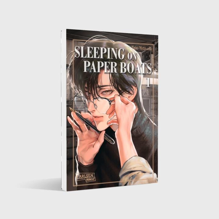 Actual product image Sleeping on Paper Boats 1 (German, Teki Yatsuda, Dorothea Everywhere, 2025)