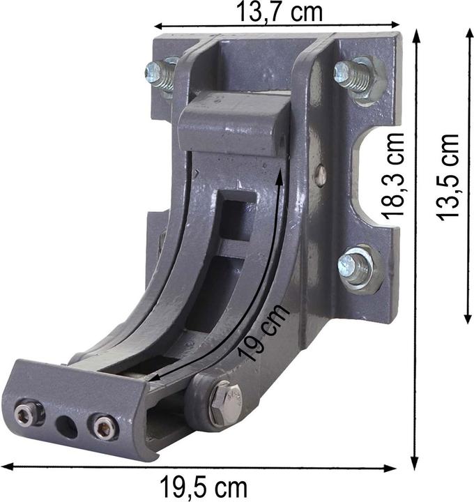 Actual product image MCW Wall bracket-2 (0.14 m)