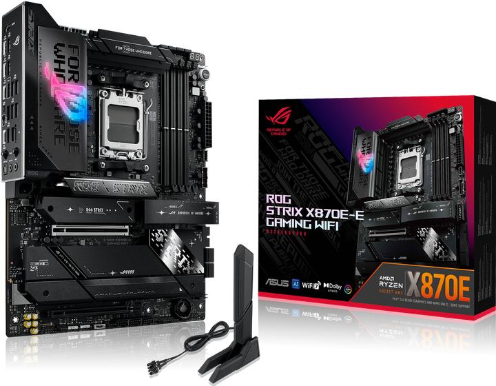 Produktbild ASUS ROG STRIX X870E-E GAMING WIFI (AM5, AMD X870E, ATX)