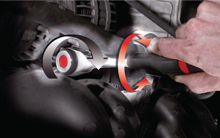 Actual product image Facom Twist Handle Ratchet (3/8")