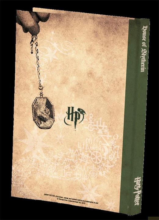 Actual product image SD Toys Carnet Lumineux Hp - Serpentard (A5)