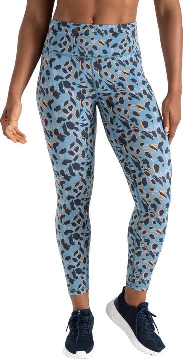 Actual product image Dare2b Womens/Ladies Influential Recycled Leopard Print Leggings (44)