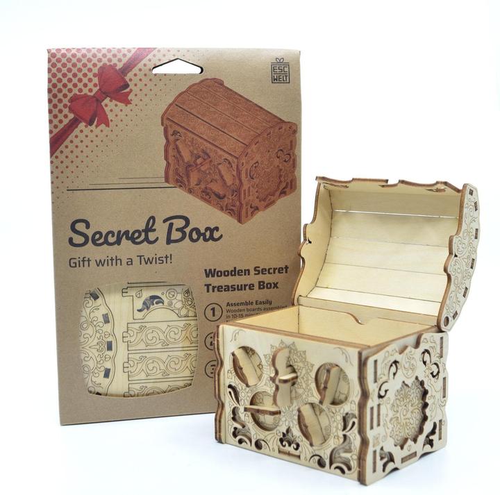 Actual product image Escape Welt Secret Box ""Treasure"" - Puzzle box kit (German)