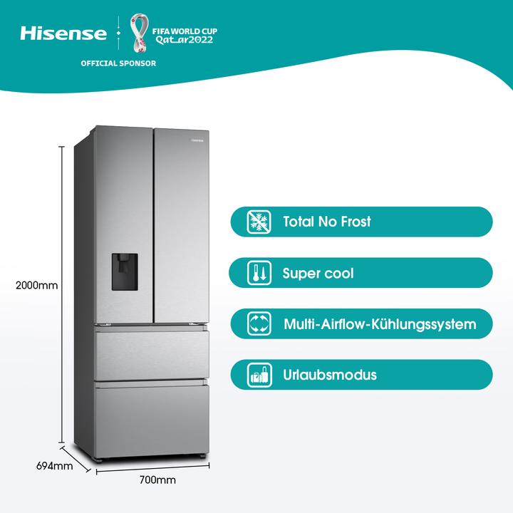 Actual product image Hisense RF632N4WIE (485 l)