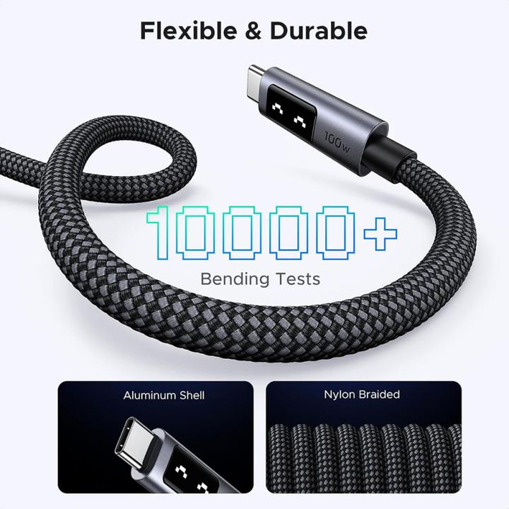Image du produit Ugreen USB C — USB C (1 m, USB 2.0, 100 W)