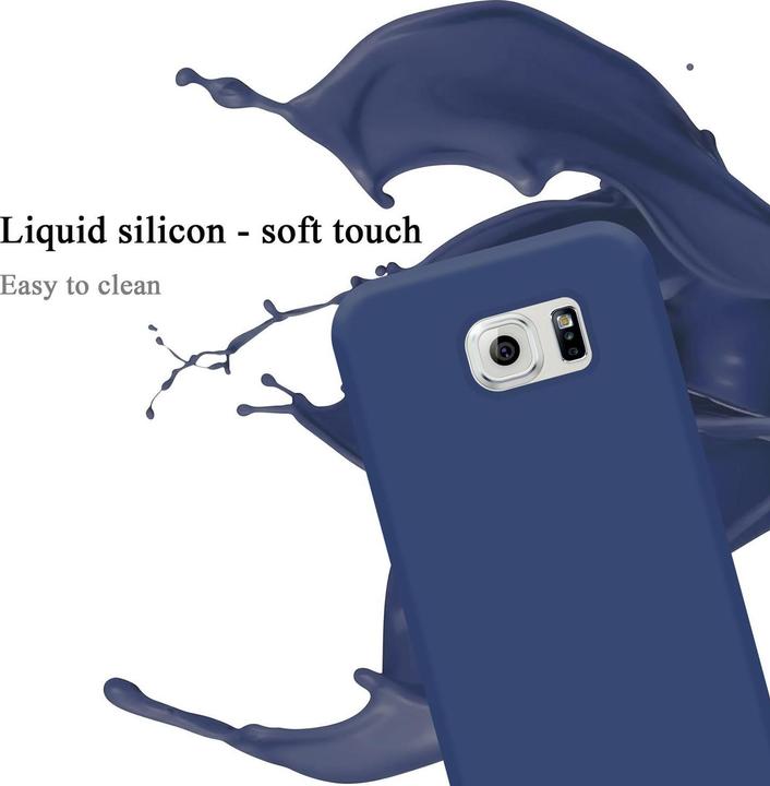 Actual product image Cadorabo TPU Liquid Silicone Case Cover (Samsung Galaxy S6)