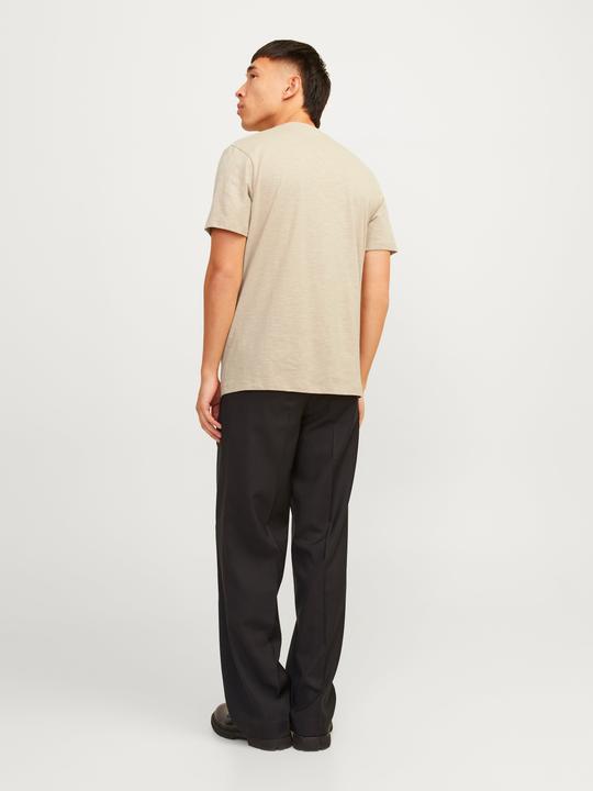 Image du produit Jack & Jones Unicolore Grandad col T-shirt T-shirt (S)