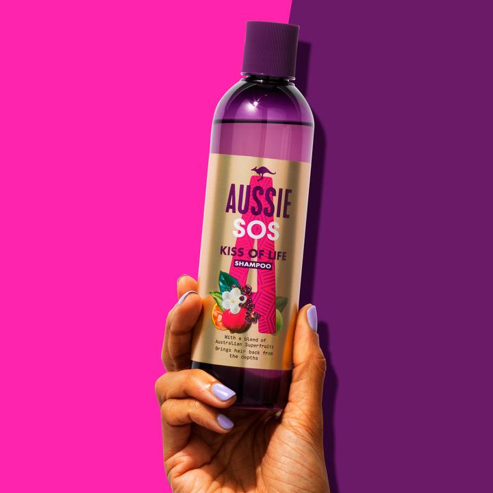 Actual product image Aussie SOS Deep Repair (490 ml, Liquid shampoo)