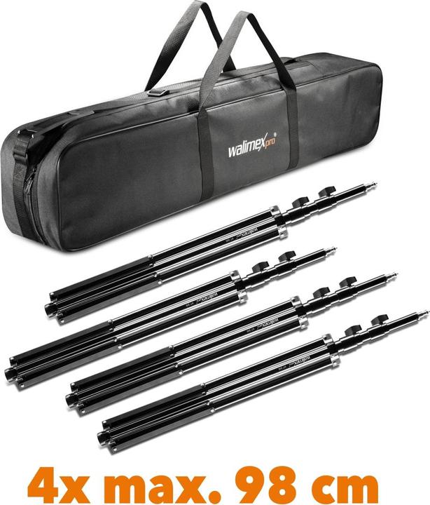 Productafbeelding Walimex Statieftas 95cm voor 2 statieven (Camera schoudertas, 0.95 l)