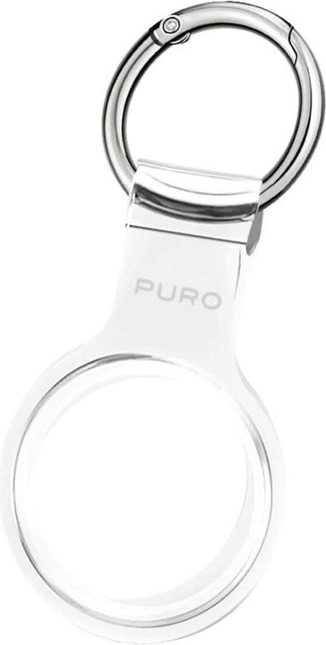 Image du produit Deltaco Puro NUDE Porte-clés Apple Airtag avec étui - Transparent