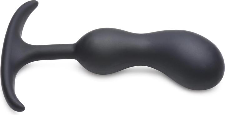 Actual product image Heavy Hitters Premium Silicone Weighted Prostate Plug - Small