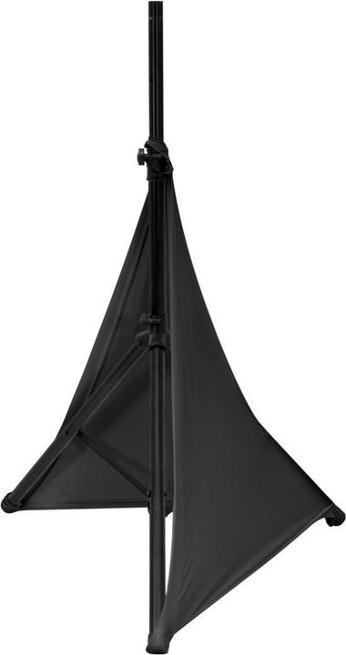 Produktbild Eurolite Stativsegel schwarz zweiseitig
