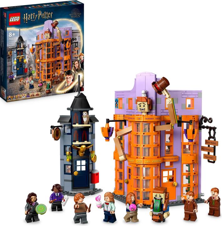 Produktbild LEGO Winkelgasse: Weasleys Zauberhafte Zauberscherze (76422, LEGO Harry Potter)