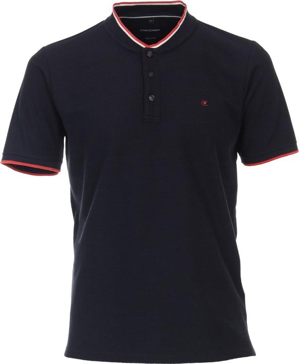 Immagine prodotto Casa Moda Polo Camicia Polo a maniche corte con colletto college e strisce a contrasto (L)