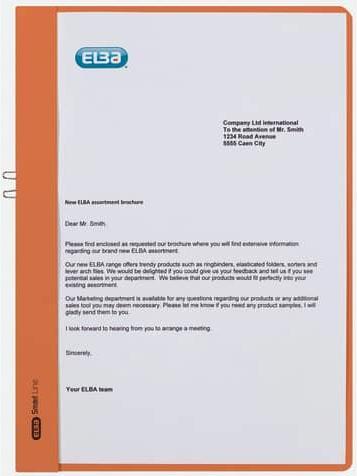 Actual product image Elba Quick file without cover (A4, 1 x)