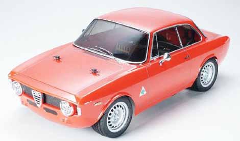 Actual product image Tamiya Alfa Romeo Giulia Sprint GTA M-06 (Kit)