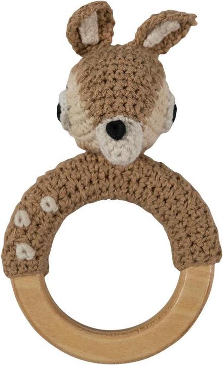 Sebra Cerf à crécelle au crochet sur anneau