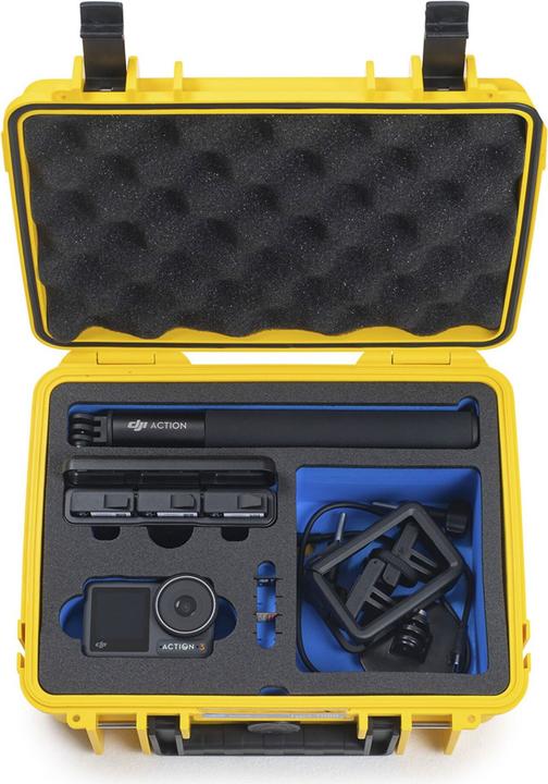 Produktbild B&W International B&W DJI Action 3 Case yellow 2000/Y/Action3 (Drohnen Koffer)