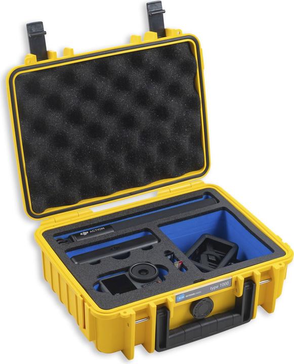 Produktbild B&W International B&W DJI Action 3 Case yellow 1000/Y/Action3