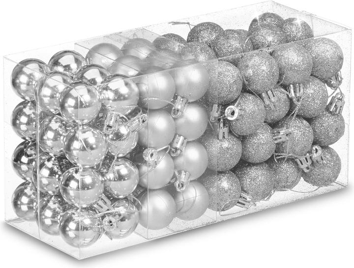 Actual product image Relaxdays Christmas baubles set (96 -part)
