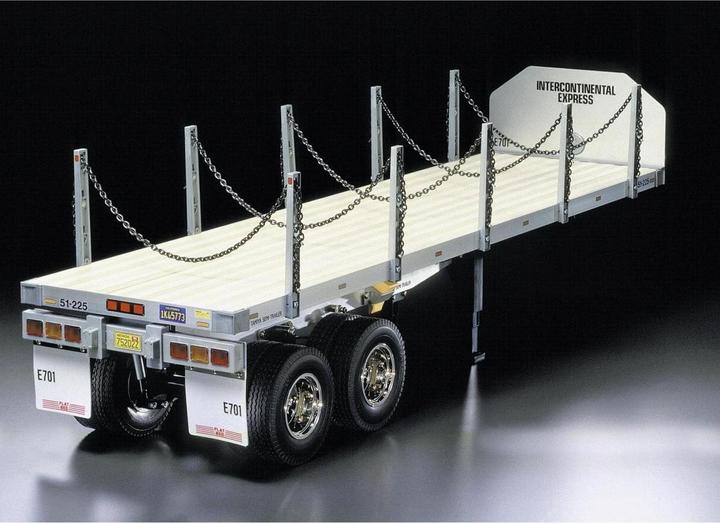 Produktbild Tamiya flachbett-auflieger 1/14 (Kit)