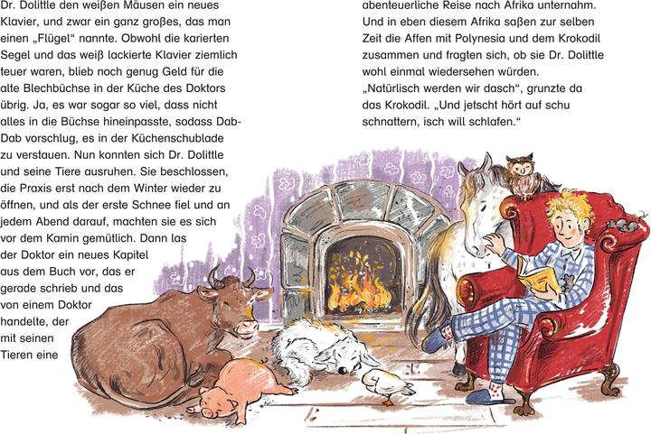 Produktbild Lofting:Doktor Dolittle und seine Tiere (Hugh Lofting, Christian Loeffelbein, Marén Gröschel, Deutsch)