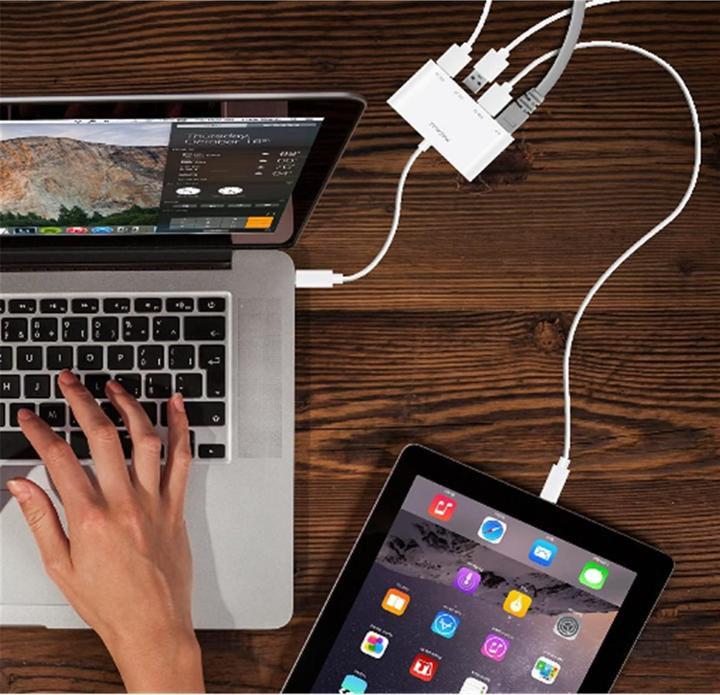 Image du produit Macally Uchub3gb (USB-C, 4 Ports)