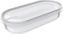 Produktbild Plast team Gefrierdose Helsinki, 0,4 Liter, oval (0.40 l)
