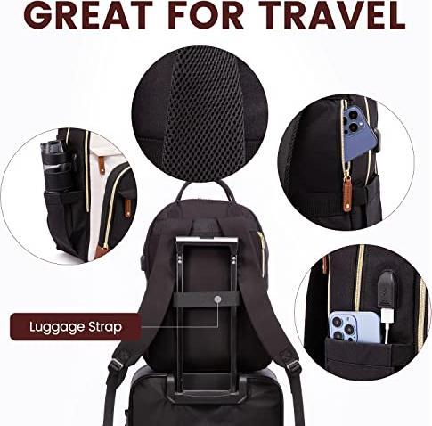 Produktbild Only-Bags.Store Laptop Rucksack 15.6 Zoll Schulrucksack Teenager Wasserdicht Schultasche Anti-Diebstahl mit (31 l)
