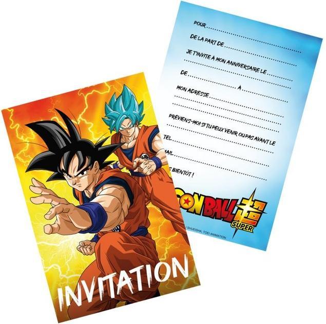 Immagine prodotto Chaks Dragon Ball: Invitation - FR (8 pezzi) (8 pz.)