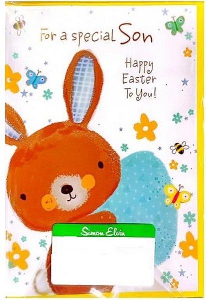Image du produit Simon Elvin - Carte de voeux FOR A SPECIAL SON HAPPY EASTER TO YOU! (6 pcs)