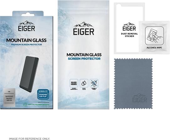 Produktbild Eiger Mountain Glass Clear (1 Stück, Samsung Galaxy A54 5G, Samsung Galaxy S23 FE)