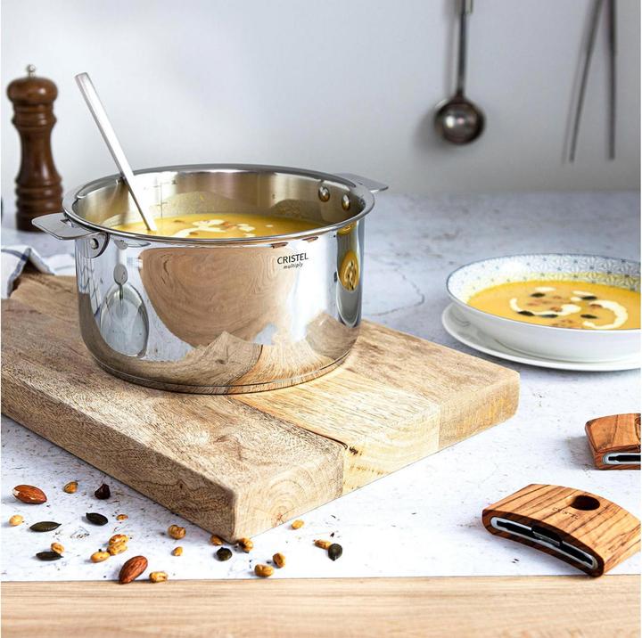 Image du produit Cristel Casserole Casteline Set of 4 (20 cm, Ensemble de casseroles et de poêles de cuisson, Acier inoxydable)