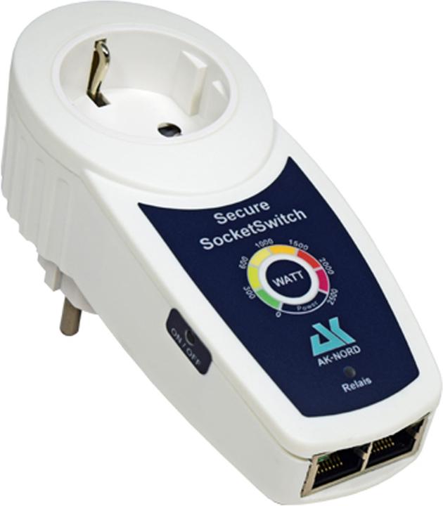 Produktbild AK-SecureSocketSwitch Schaltbare IP Steckdose