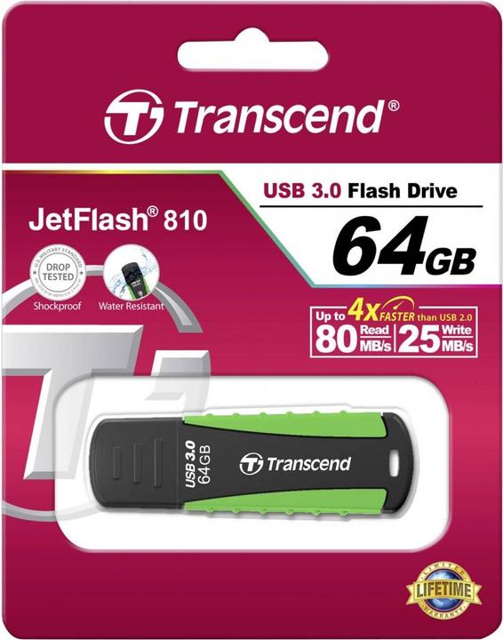 Actual product image Transcend JetFlash 810 (64 GB, USB-A)