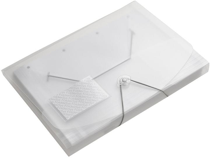 Image du produit Foldersys Chemise Jumbo A4 PP avec élastique incolore translucide (A4, 1 x)