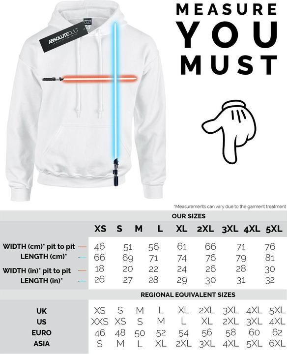Immagine prodotto Star Wars Dark Side Lord Vader Felpa con Cappuccio Uomo (XXL)
