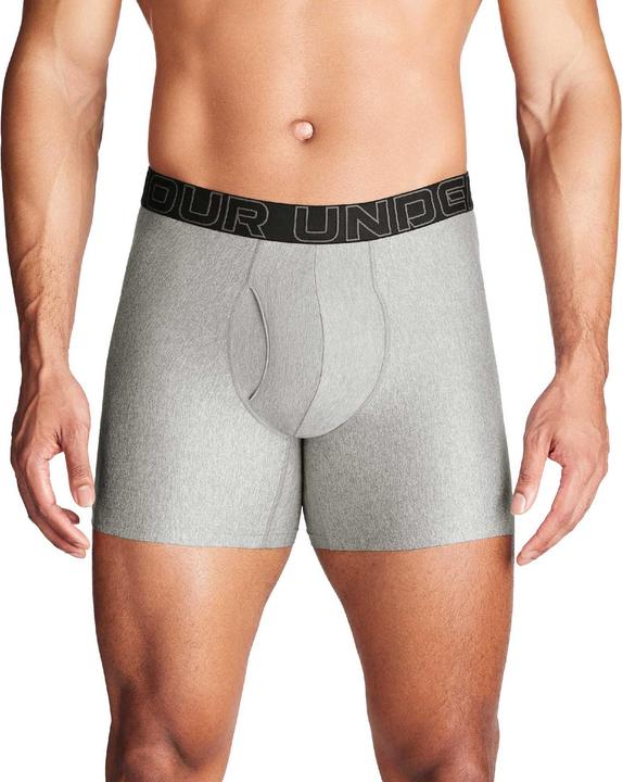 Produktbild Under Armour Boxershort Sportlich Figurbetont UA PERFORMANCE TECH - SOLID 6 IN 3PK (XXL, 3er Pack)
