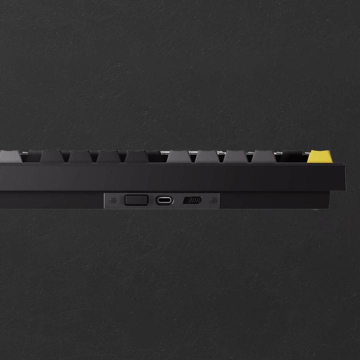 Produktbild Akko 5098B PlusBlack and Gold Gaming Tastatur mit Diplay - V3 Piano Pro (DE, Kabellos, Kabelgebunden)