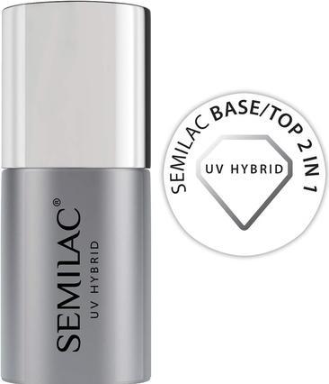 Actual product image Semilac UV Hybrid Base (UV gel varnish)