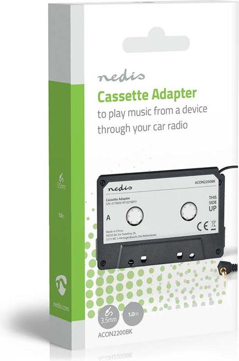 Image du produit Nedis Adaptateur de cassette auxiliaire