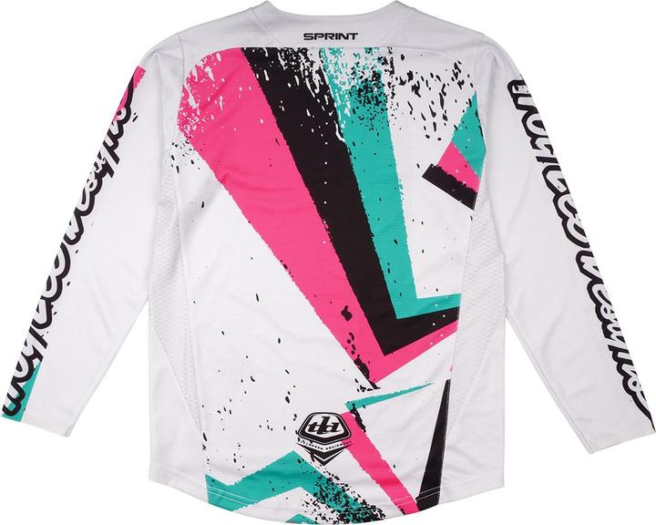 Produktbild Troy Lee Designs Sprint Jersey, Full Pull, chalk, youth XL (XL)