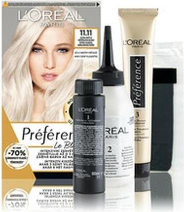 Actual product image L'Oréal Paris - Intensive lightener Preference Leonding - Shade: 11.21 Ultra svÄ'tlá studená