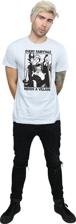 Immagine prodotto Disney Every Fairy Tale Needs A Villain Maglietta Uomo (XL)