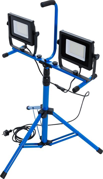 Actual product image BGS Duo-SMD-LED Work Flood Light with Tripod 2 x 70 W (14000 lm)