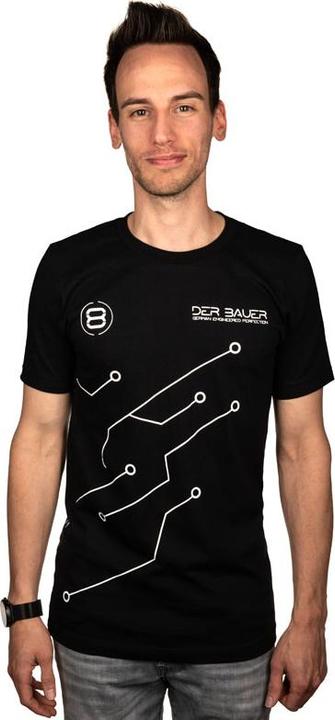 Actual product image Der8auer T-shirt PCB design (L) (L)